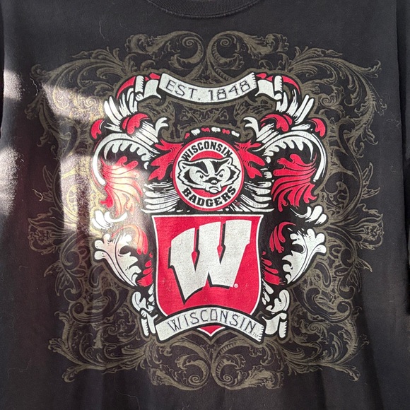 Champion Black and Red Graphic Tee - Picture 2 of 3